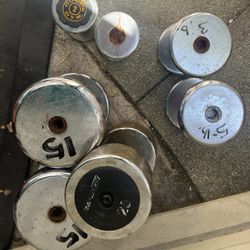 Lot Of Dumbbells 
