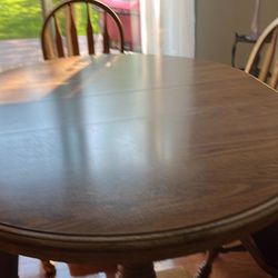 Beautiful Oak Dining/kitchen Set For Sale