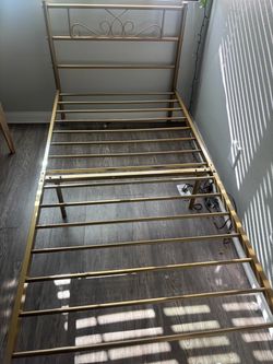 Twin metal frame