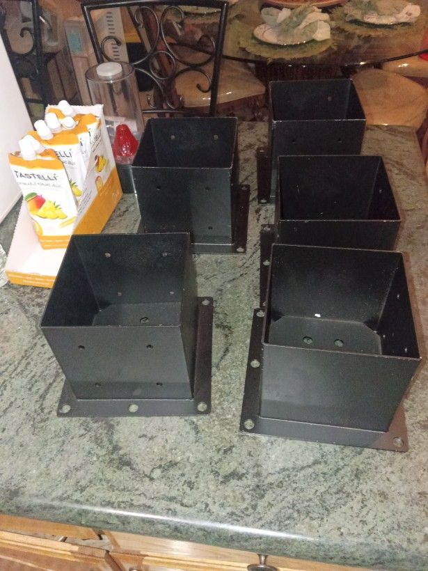 6x6 Post Base For Fencing Or Patio And Porch Heavy Duty