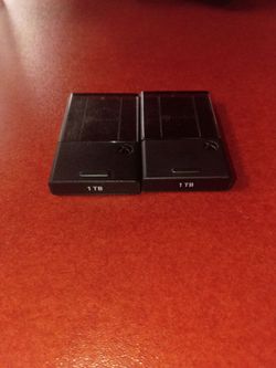 seagate Xbox (1 terabyte) hard drives