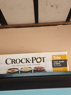 Crock-Pot Trio Slow Cooker