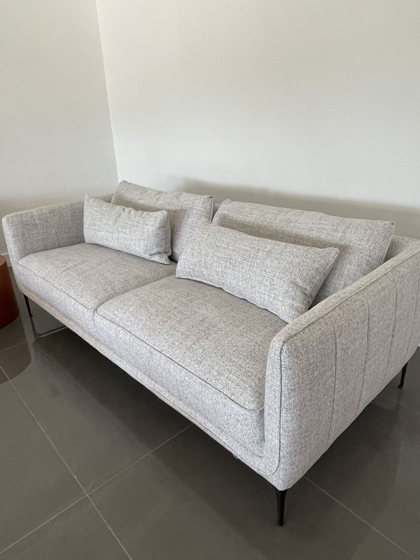 All Modern Grey Couches (Two)