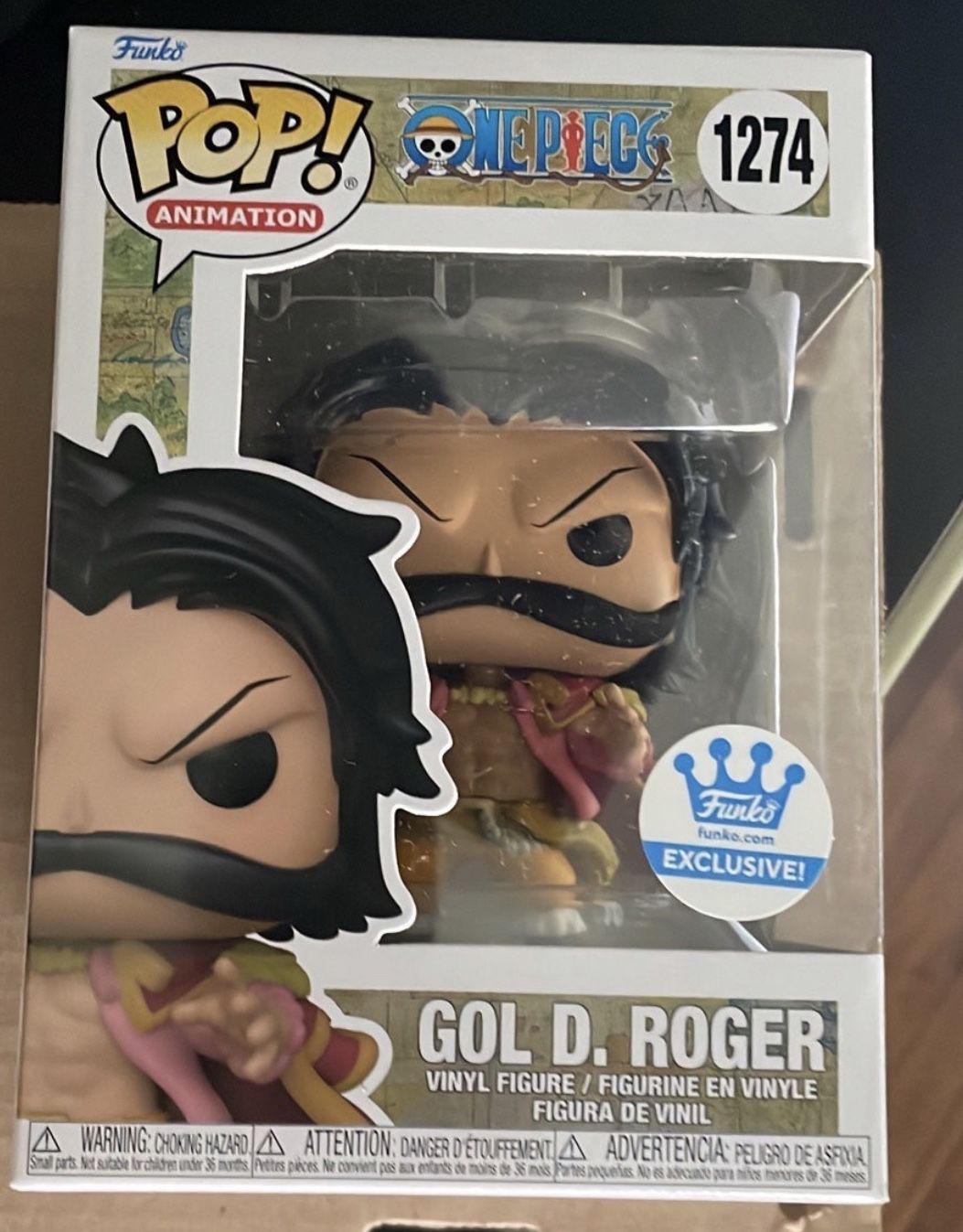  Funko Pop! Animation: One Piece - GOL D. Roger Non