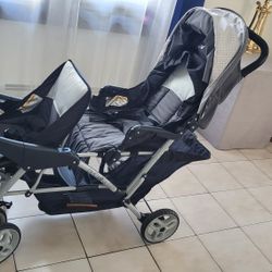 Double Baby Stroller 