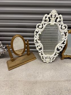 7 vintage mirrors.  $100 plus ea depending on the mirror or $600 bulk deal for all 7. Pick up only located in Orting