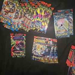 Pokemon single packs $7-$9 each