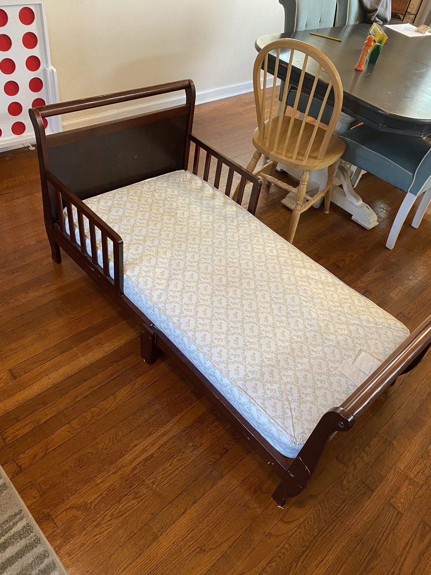 Kids bed and mattress $50