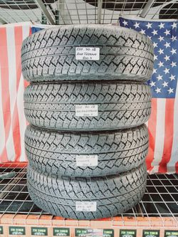 4 Used Tires P255/70R18 BRIDGESTONE DUELER RH-S HIGH TERRAIN TRUCK SUV ALL SEASON 255 70 18