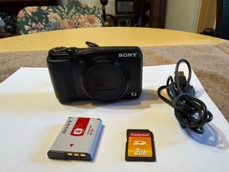 Sony Cyber-shot DSC-HX20V 18.2MP Digital Camera - Black