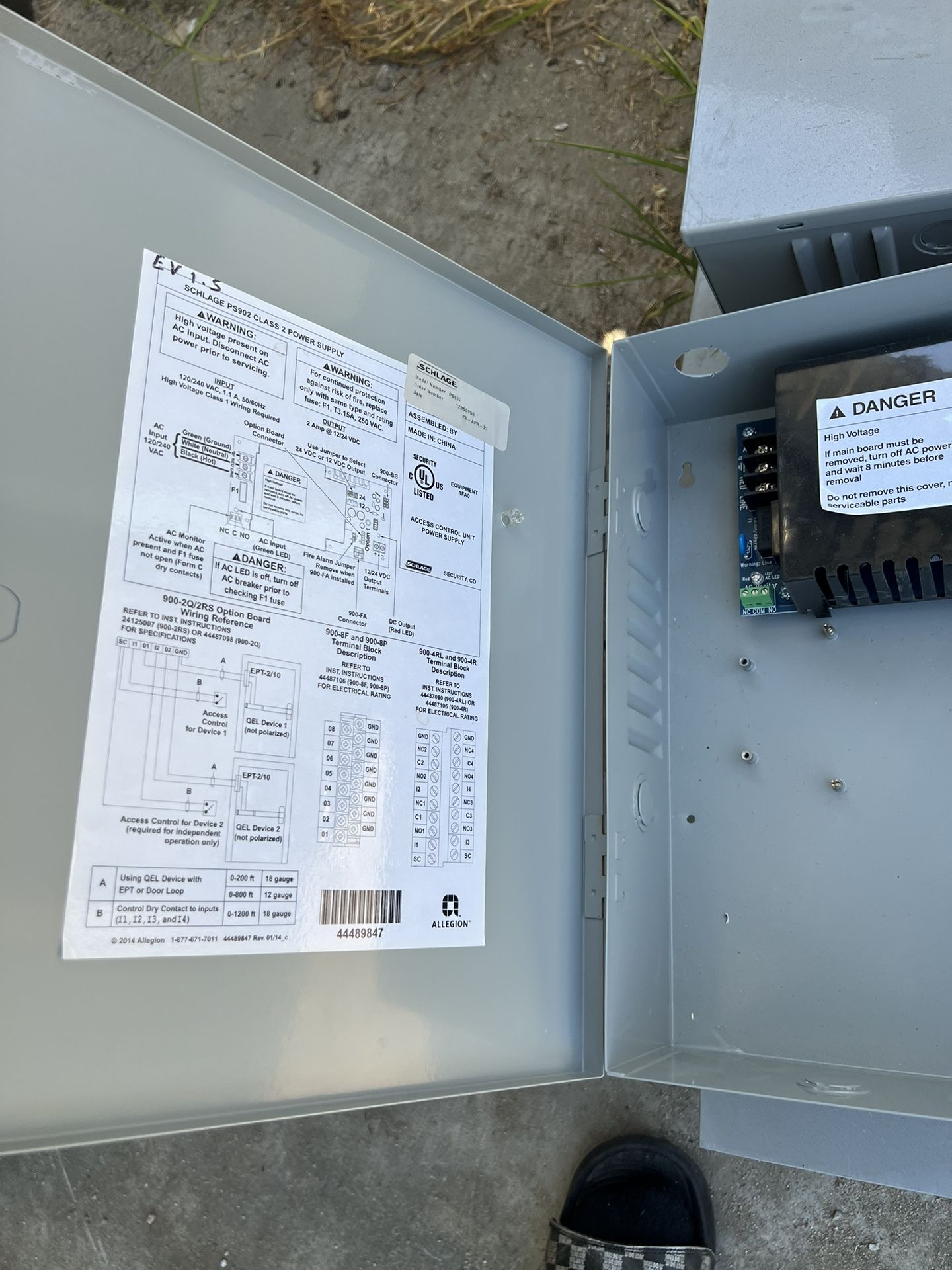 Schlage PS902 Power Supply