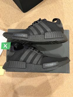 New Adidas NMD_R1 ‘Triple Black’ Men’s 10.5