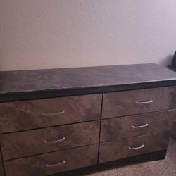 Dresser, Mirror And Night Stand