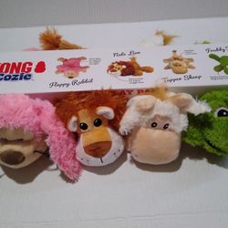 Kong Cozies Play Pack Dog Toys 