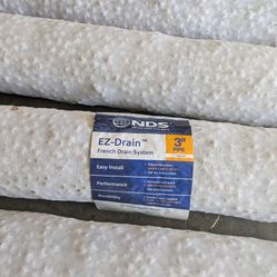 3in x 10ft French Drain Pipes 