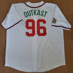 MENS OUTKAST ATLIENS ATLANTA BRAVES JERSEY 3XL for Sale in Rancho