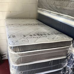 Twin Size Mattress 14” Inches Thick Pillow Top Deluxe New From Factory Available All Size Same Day Delivery