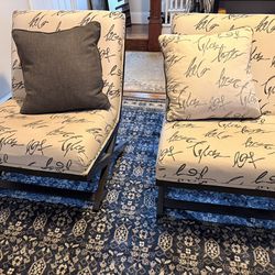 Levon Charcoal Showood Accent Chair