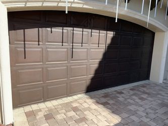 Raynor garage door complete with opener