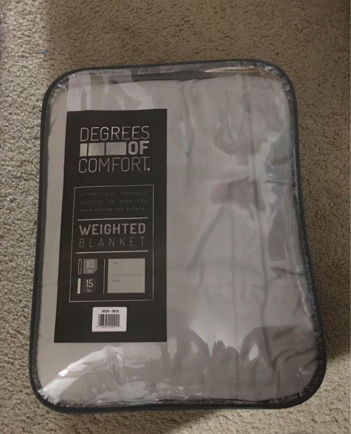 New! Soft Sherpa Weighted Throw Blankets for Couch, Anxiety Blanket for Adult, Teen 50x60 Inch, 10lbs