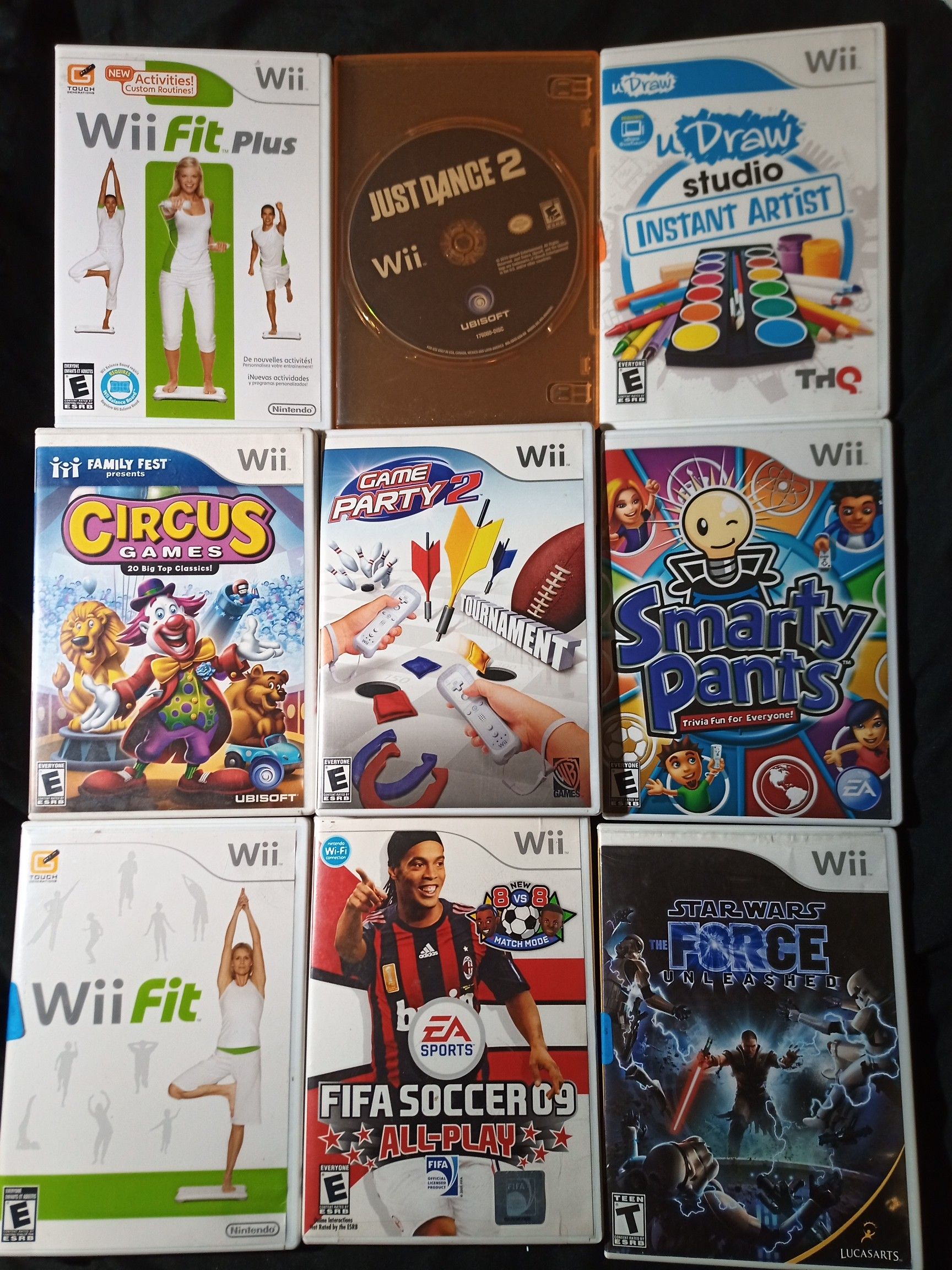 Wii Games $6 each