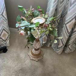 Pier One 22” Tall Pilar Candle Holder