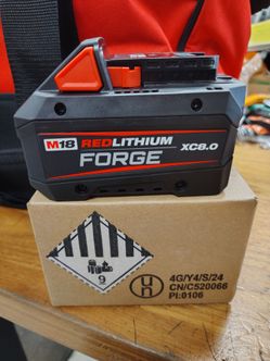 Milwaukee 8.0ah forge battery