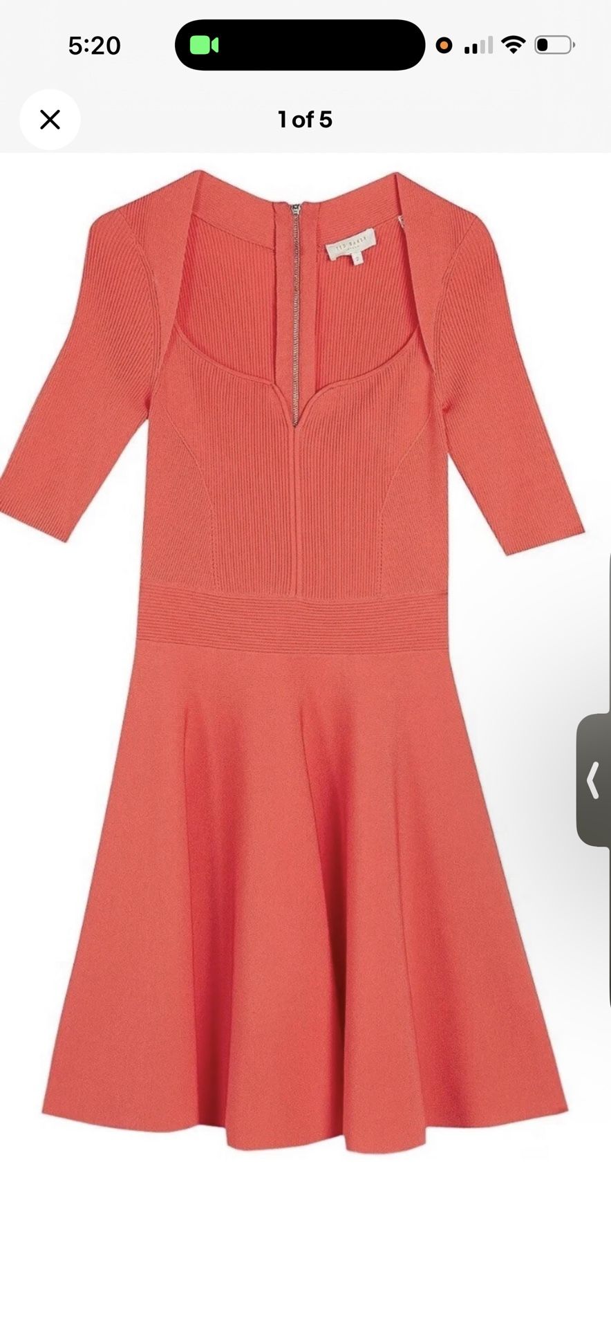 Ted Baker Dress Size 5 Or XL