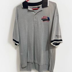 Y2k 1999 Racing Team XL Polo Ultra Club Collection Vintage Vtg Tennis Shirt