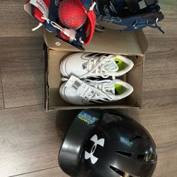 Youth Baseball Gear! Cleats, Helmet & Gloves