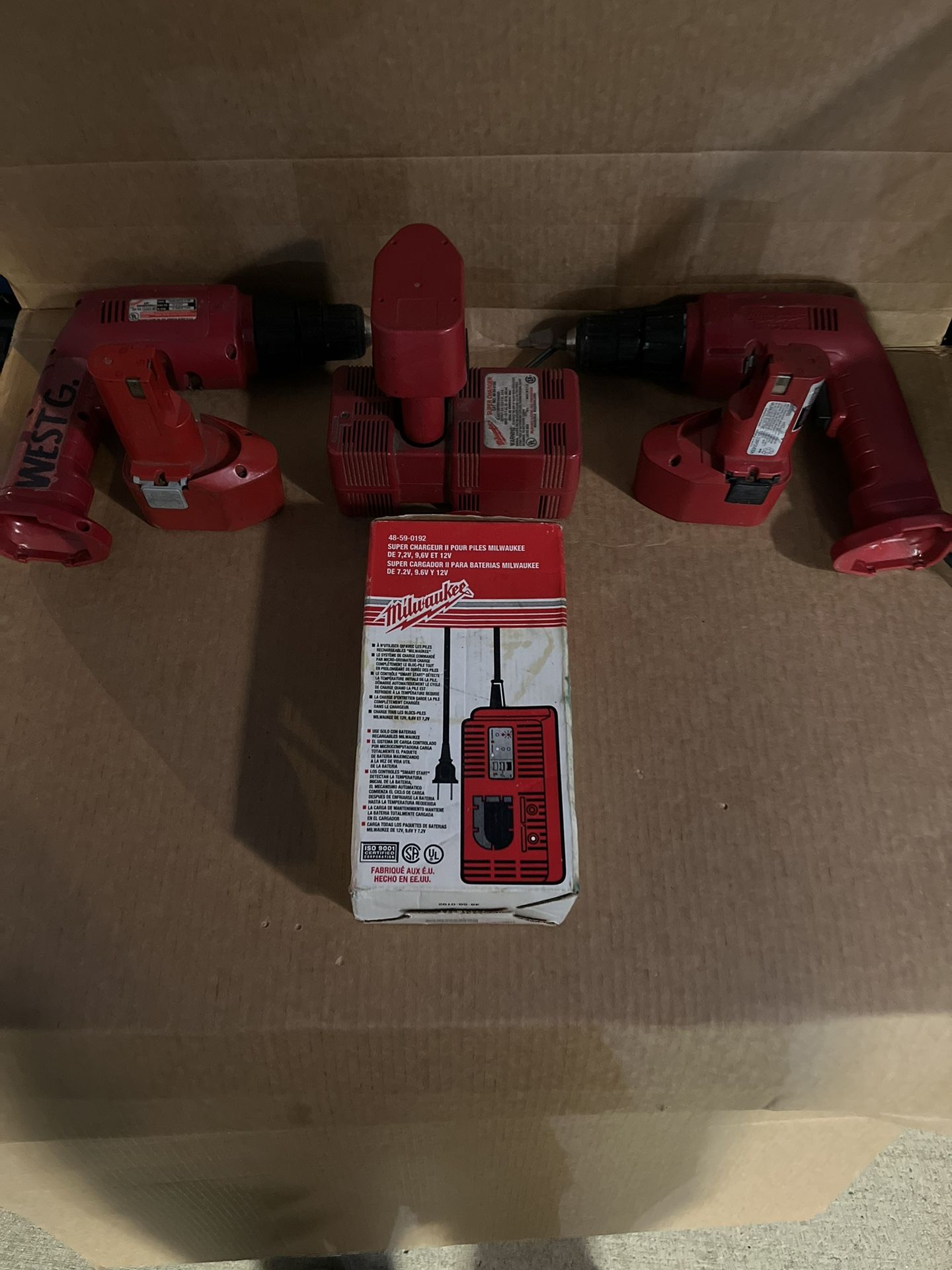 Vintage Milwaukee Drills