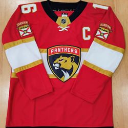 Season End Sale! Aleksander Barkov Florida Panthers Red Jersey 