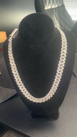 Natural diamond Cuban Link Chain