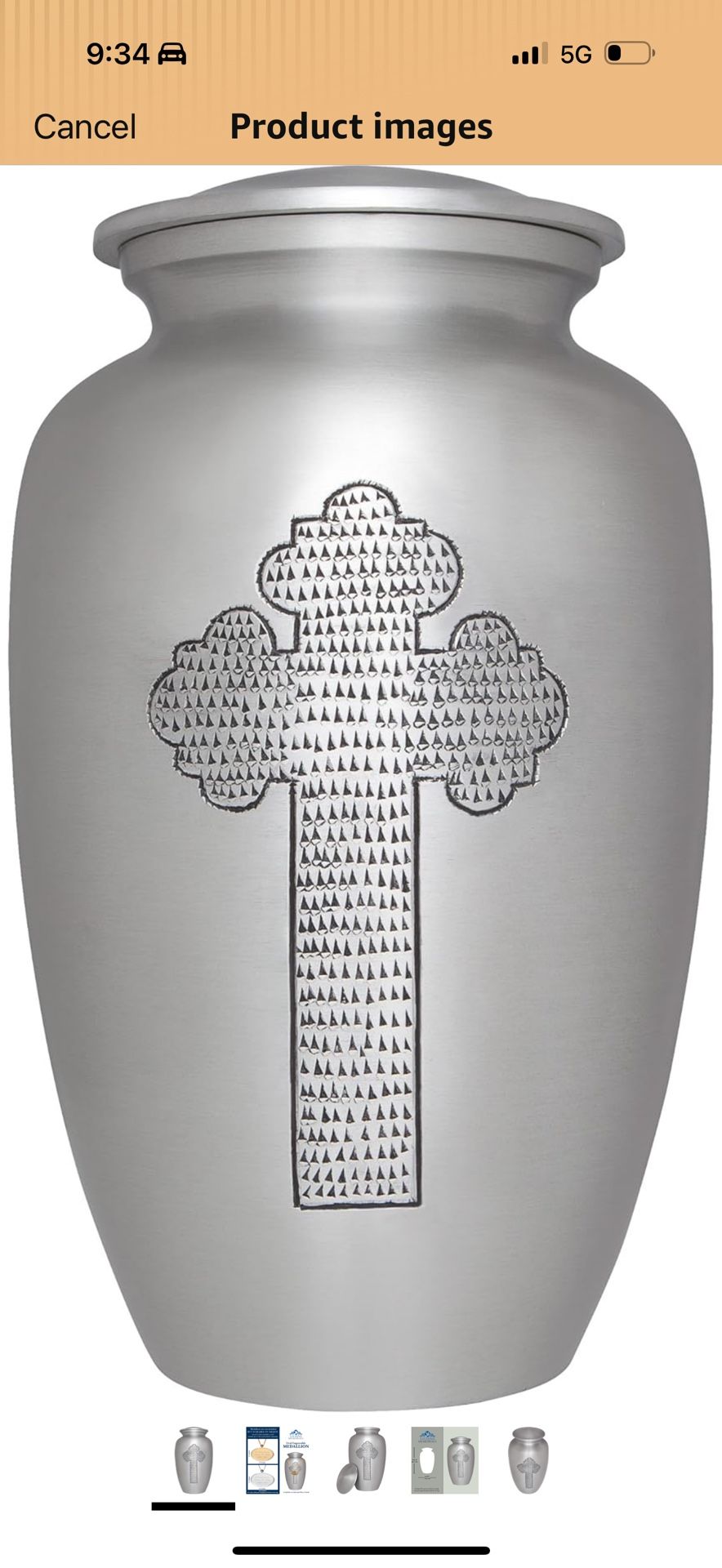 Lilliane Memorials - Cremation Urn