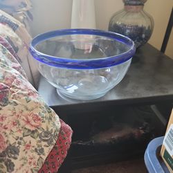 Hand Blown Glass Bowl