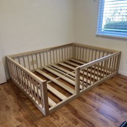 Full Sized Wooden Bed Frame