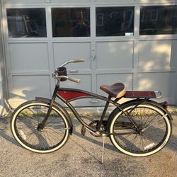 26 Inch Vintage Beach Cruiser Bicycle