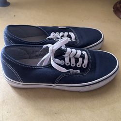Navy Blue Vans