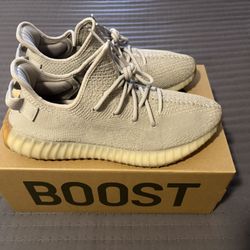 adidas Yeezy Boost 350 V2 Men's Sneakers Size 12 Sesame Low