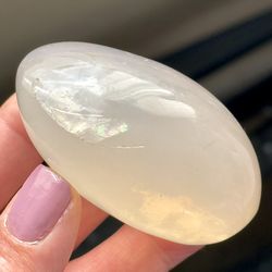 Blue Rose Quartz Palm 