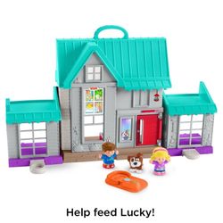 Playhouse, Big Helpers Home Electronic Playset, 7 Play Pieces, New in Box