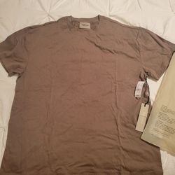 Essentials T Shirt. Brown. Sz. Large. (Authentic) NOT Like All The Fakes On Offer Up.