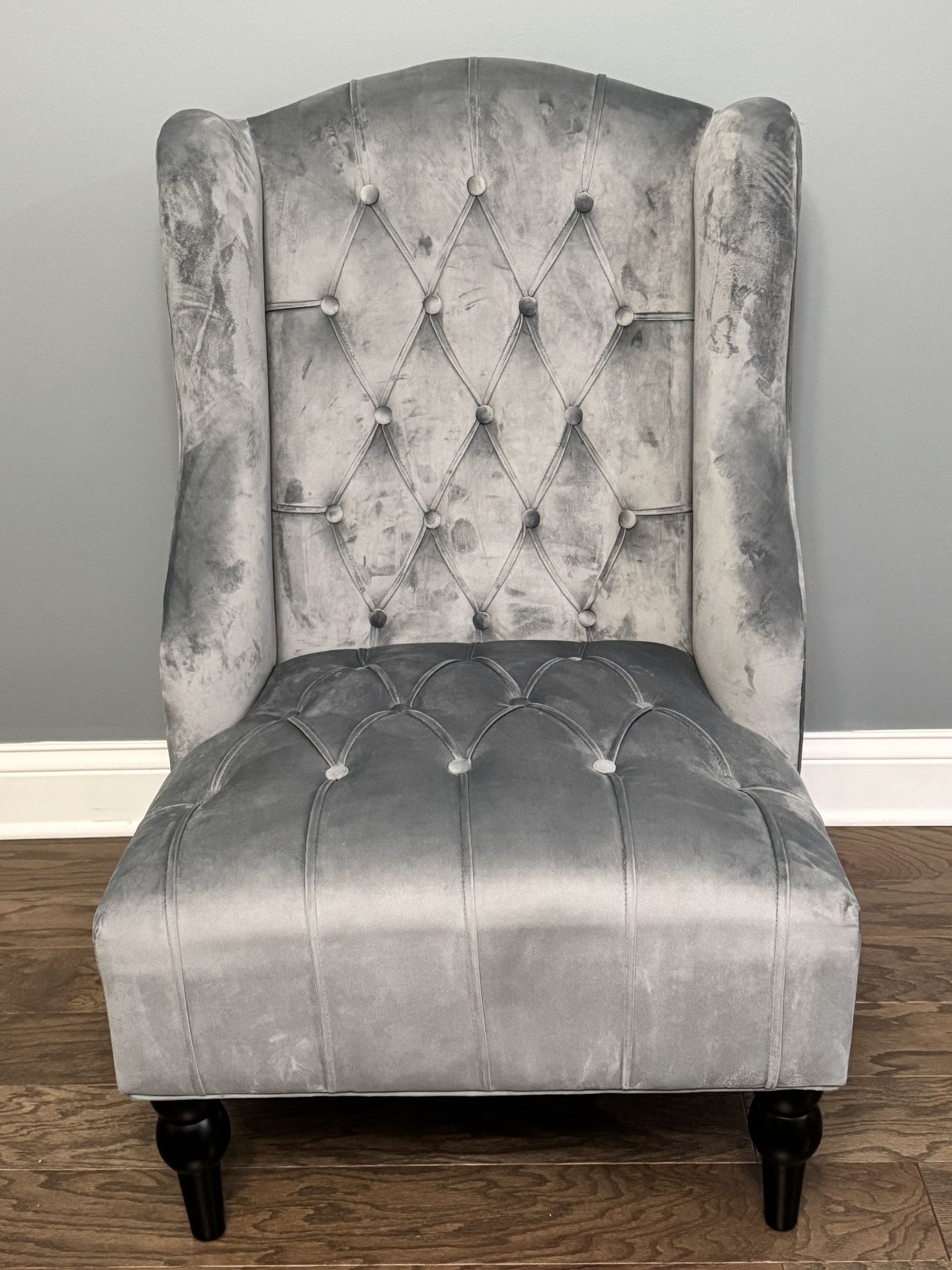 Elegant Grey Chair