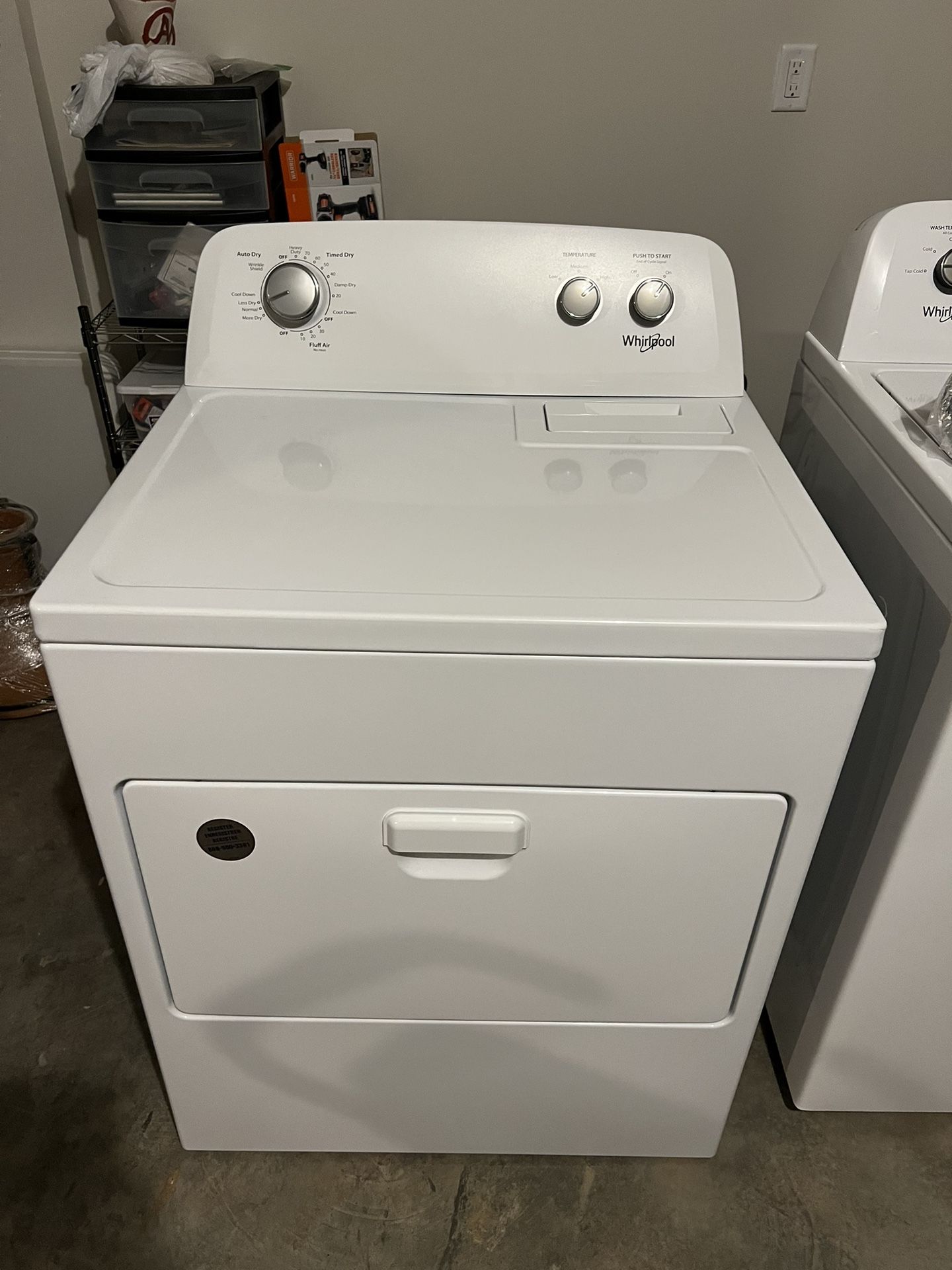 Brand New Whirlpool Washer And Dryer 