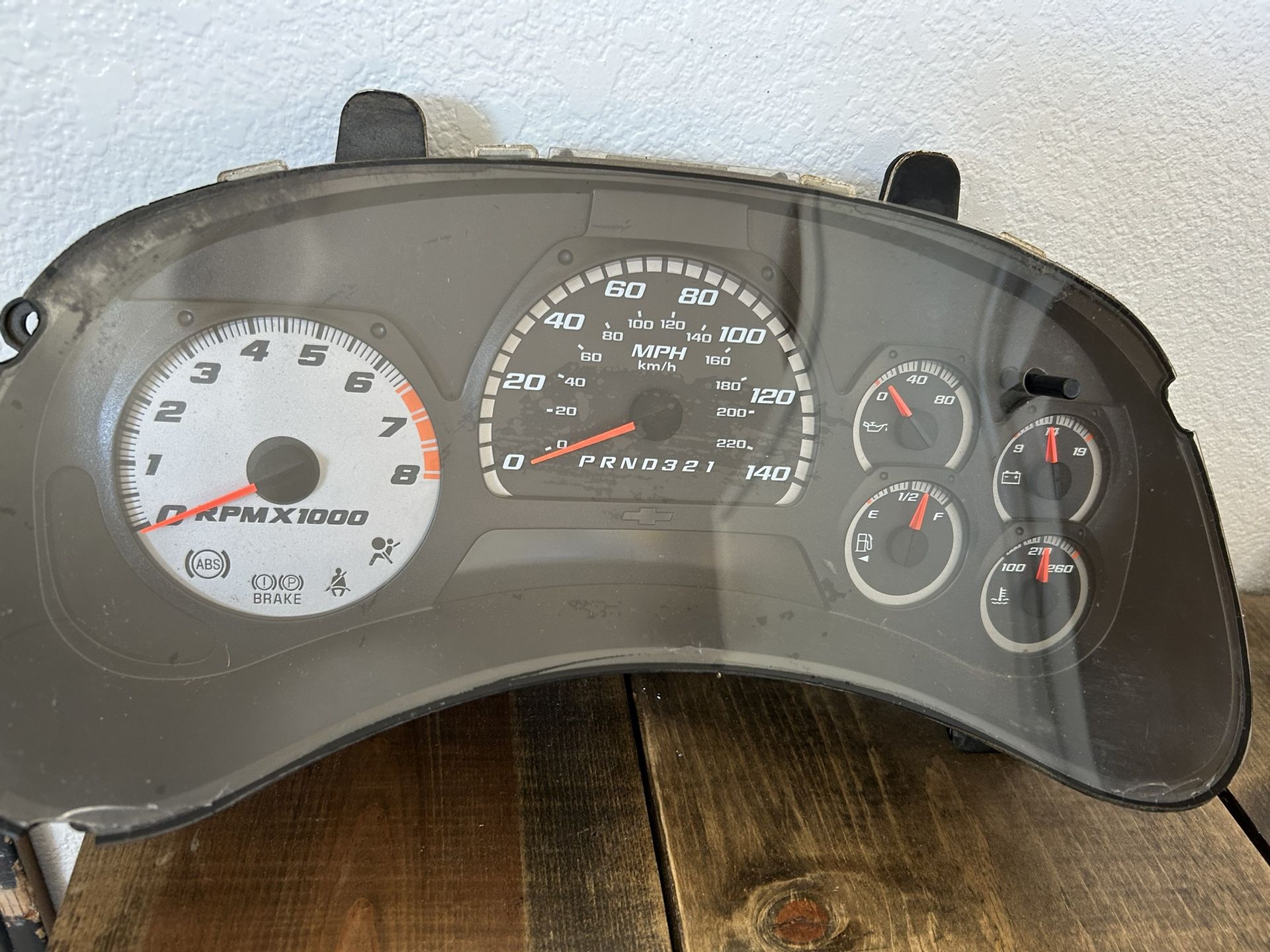 2008 SS Trailblazer Speedometer