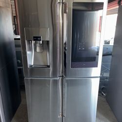 Samsung Stainless Steel Refrigerator And Freezer