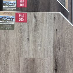  $0.99/SF SPC flooring sale