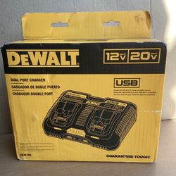 DEWALT 20-VOLT LITHIUM-ION BATTERY CHARGER 