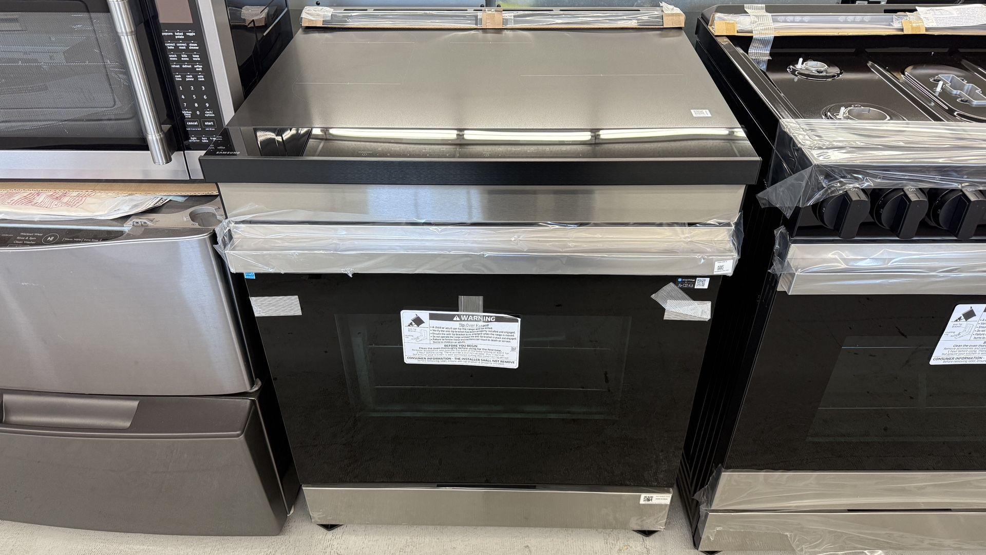 Samsung Bespoke Induction Slide In Stove WiFi Enabled