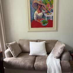 Beige Couch Set 
